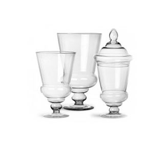 Bombonieres, Compoteiras e Taças C/Tampa